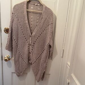 Perfect for spring! Anthropologie Moth three quarter sleeve cardigan, sz M